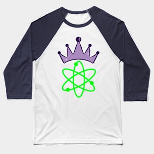 SMART Science Queen - Science Princess Baseball T-Shirt